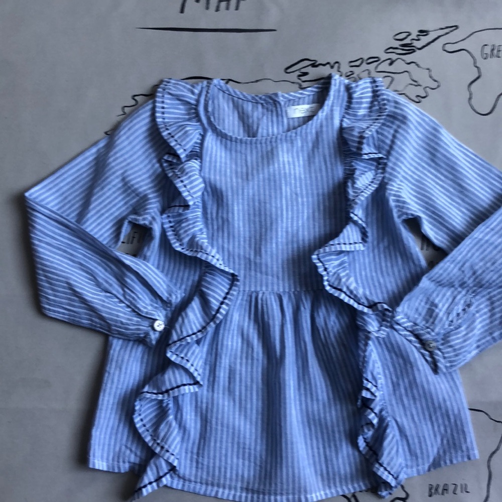 Next direct shirt with frills size 2-3yr old